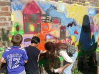 Malowanie graffiti - warsztaty