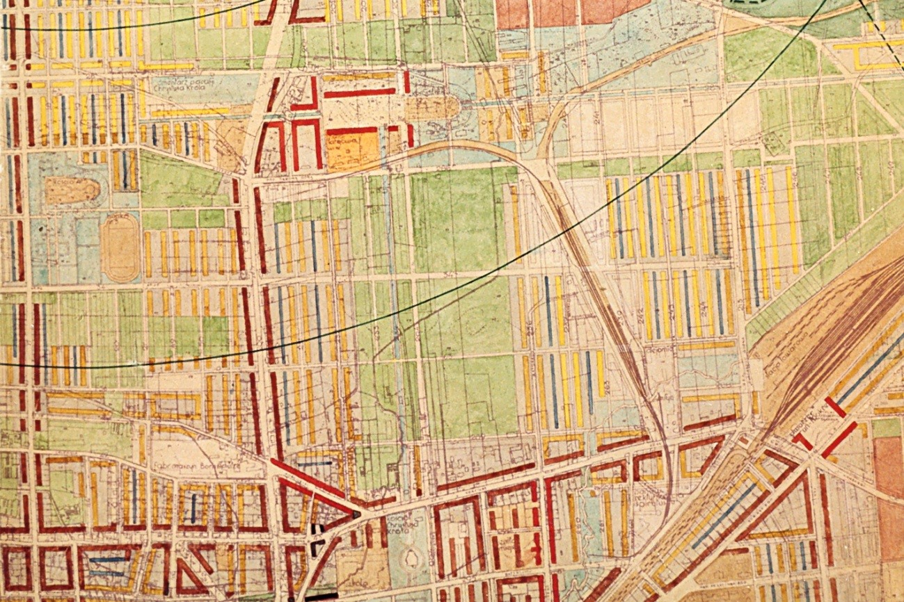 Fragment Og&oacute;lnego Planu Zabudowy Torunia